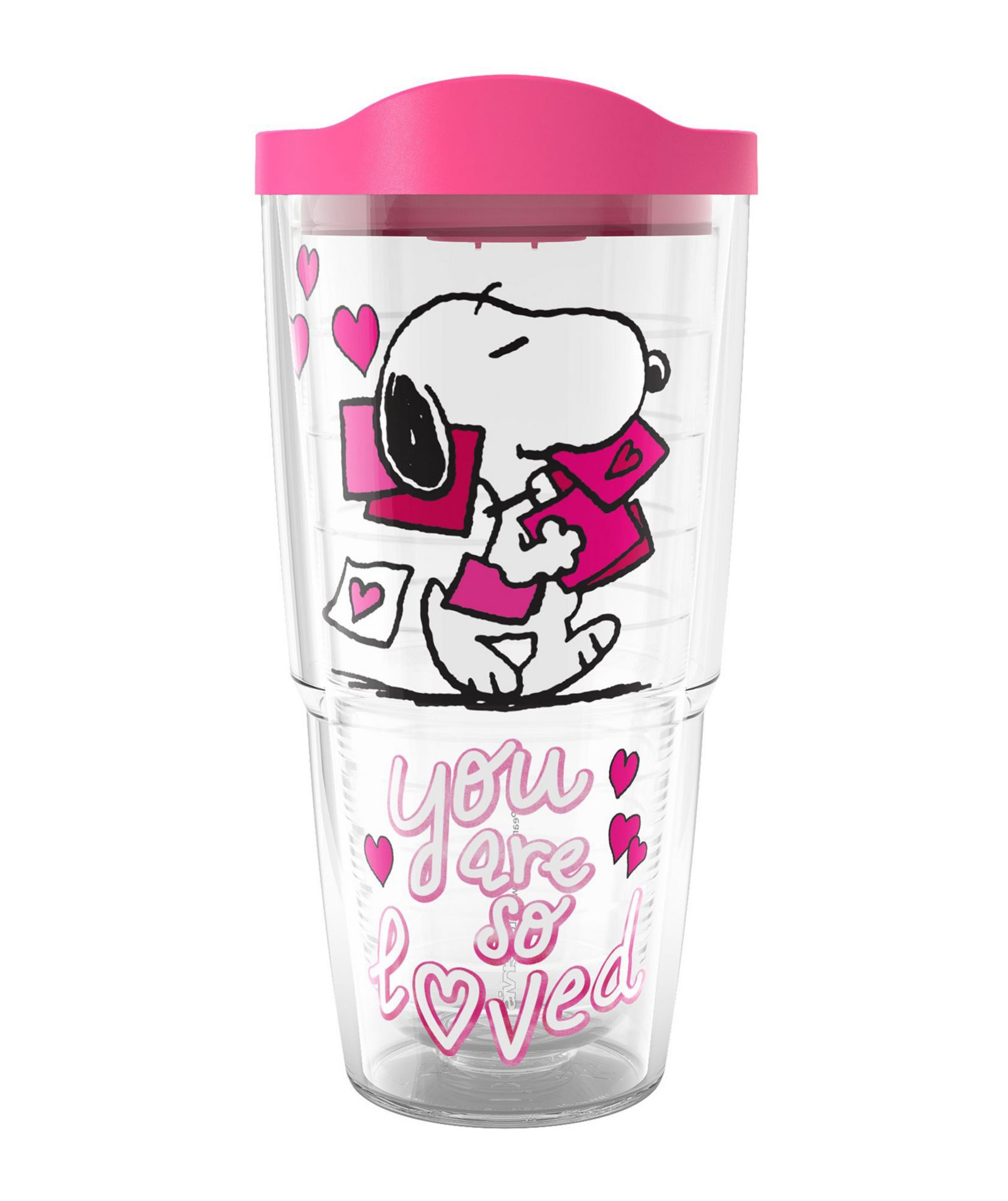 Tervis Peanuts Snoopy You Are So Loved термокружка с двойными стенками, 24oz, Classic