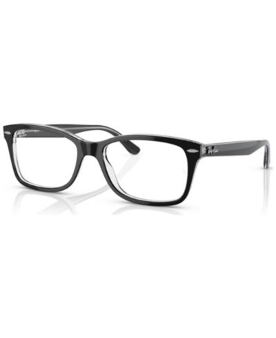 Ray-Ban Unisex Square Plastic RB5428 Optics Eyeglasses
