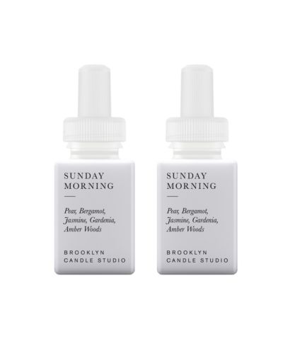 Pura & Brooklyn Candle Studio - Home Scent Refill - Smart Home Air Diffuser Fragrance - Up to 120-Hours of Luxury Fragrance per Vial - 2 Pack
