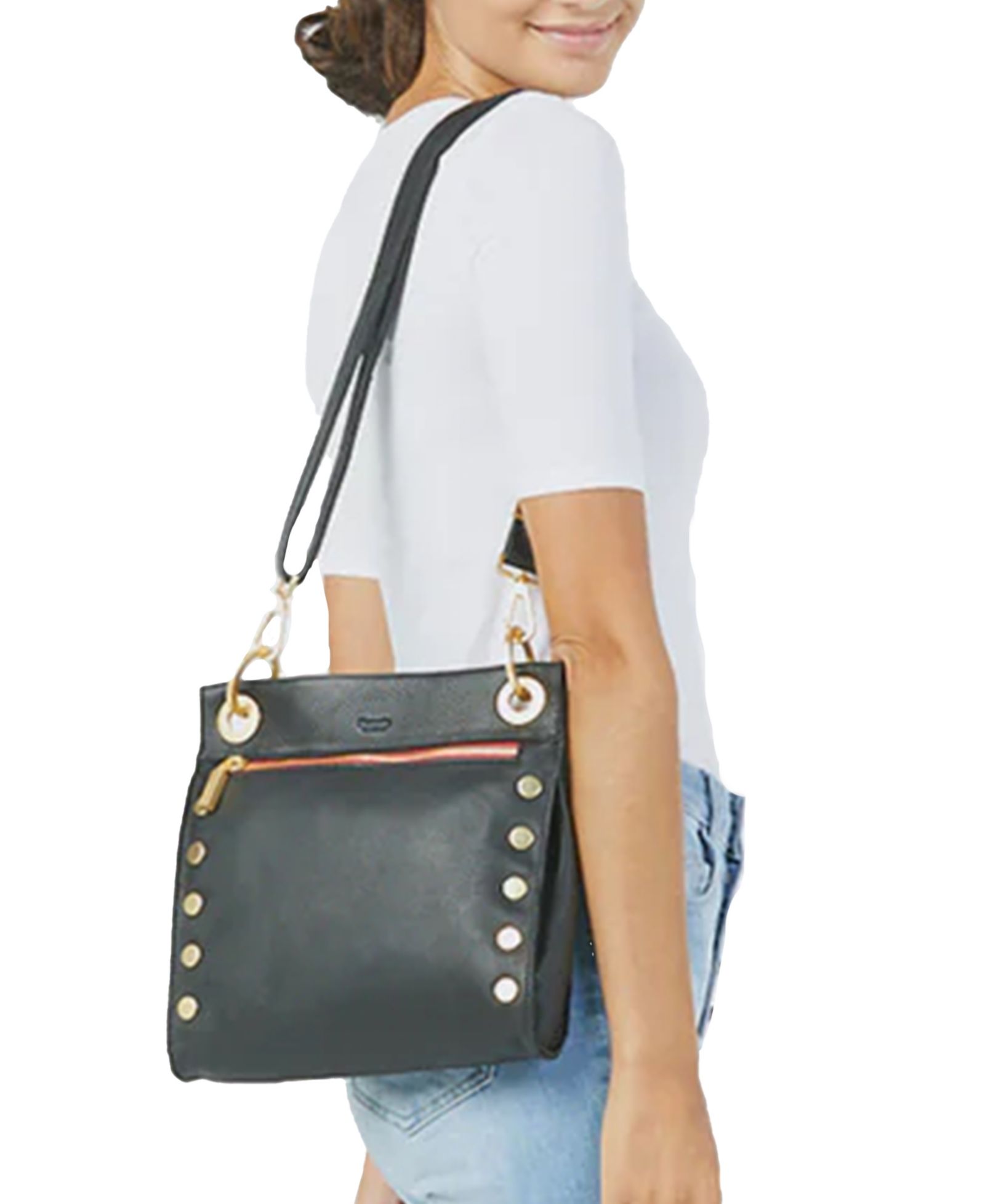 Hammitt Tony Large Leather Crossbody Bag