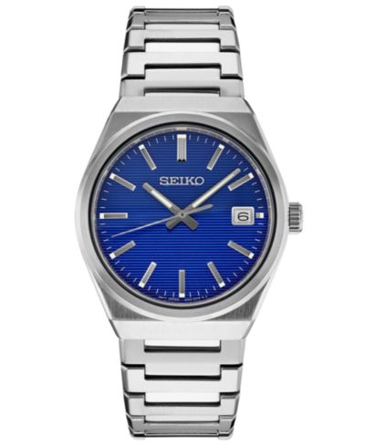 Seiko Мужские классические часы на стальном браслете 39mm