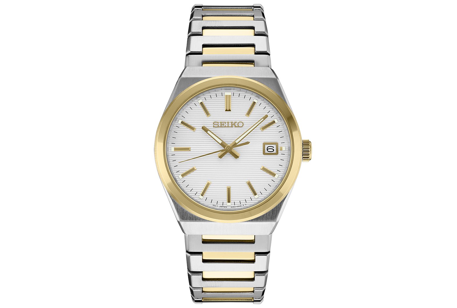 Seiko Men's Essentials Two-Tone Stainless Steel Bracelet Watch 39mm