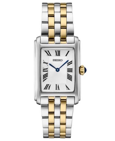 Женские часы Seiko Essentials Two-Tone Stainless Steel 22mm