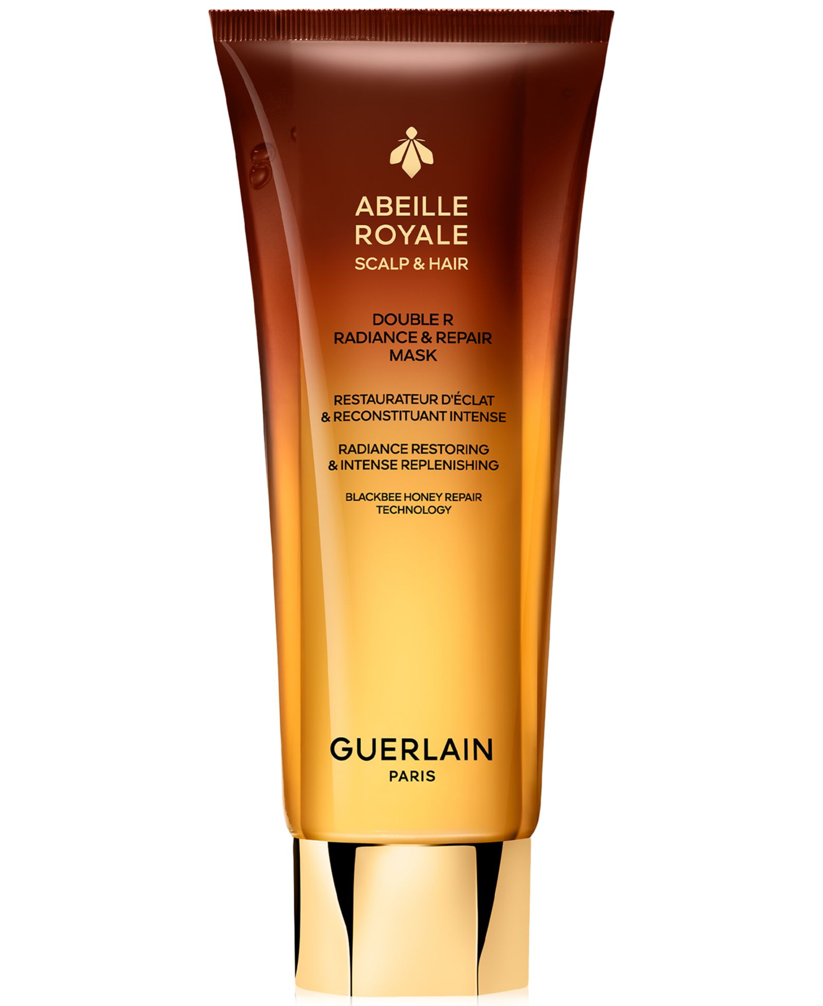 Guerlain Abeille Royale Двойная маска для ухода за кожей головы и волос Radiance & Repair