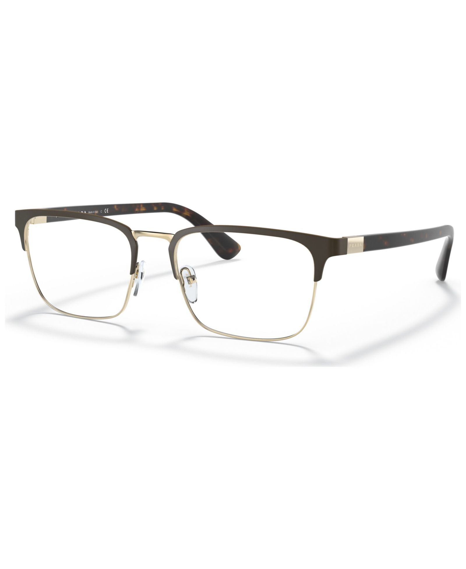 Prada Man Rectangle Metal PR 54TV Heritage Eyeglasses
