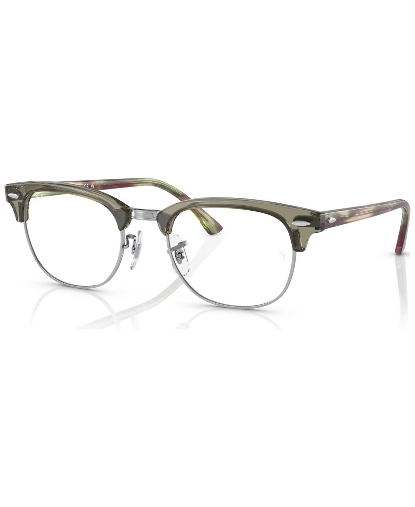 Ray-Ban Unisex Square Plastic RB5154 Clubmaster Eyeglasses