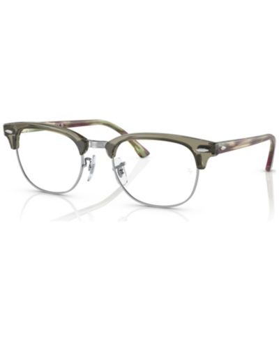 Ray-Ban Унисекс квадратные пластиковые очки RB5154 Clubmaster