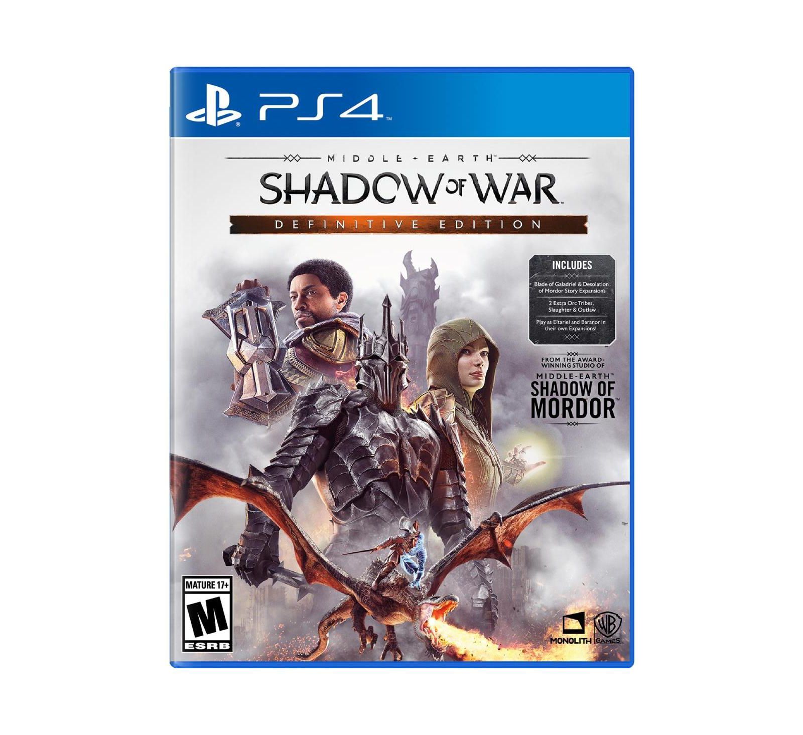 Видеоигра Warner Bros. Middle Earth Shadow of War Definitive Edition
