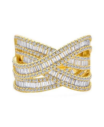 Bling Jewelry современное кольцо с кубическим цирконием CZ