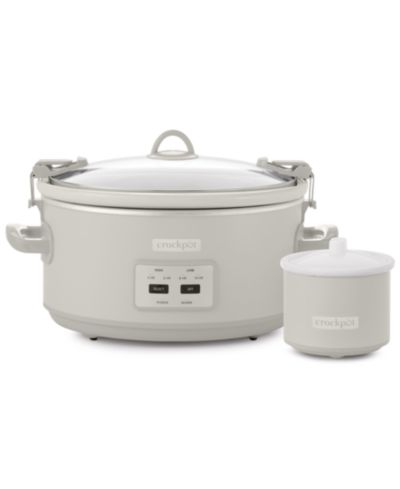 Crock-Pot 7-Qt. Cook & Carry Programmable Slow Cooker & Little Dipper