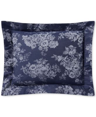 Lauren Ralph Lauren декоративная подушка Mya Navy, 12" x 16"