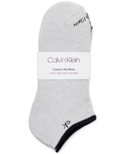 Женские носки Calvin Klein Performance Cushion No-Show, 6 пар