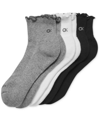 Женские спортивные носки Calvin Klein, набор из 3 пар