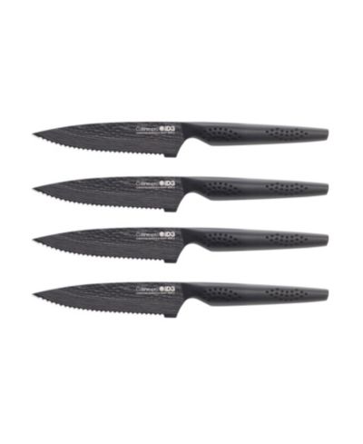 Набор ножей iCuisine::pro® iD3® BLACK SAMURAI® Steak Steel 4 Piece