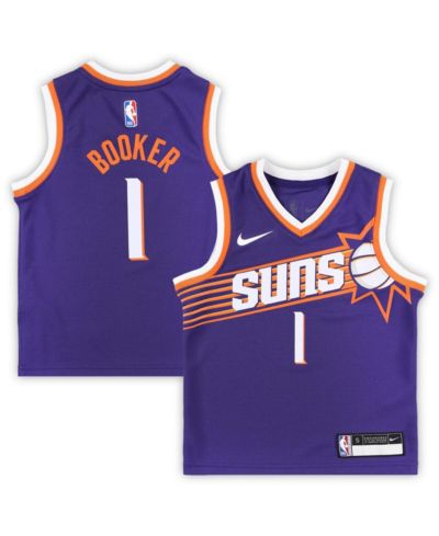 Детская игровая джерси Nike Devin Booker Purple Phoenix Suns Swingman - Icon Edition