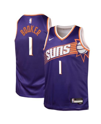 Детская джерси Nike Devin Booker Purple Phoenix Suns Swingman - Icon Edition