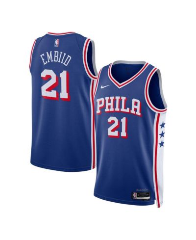 Детская джерси Nike Joel Embiid Philadelphia 76ers Swingman