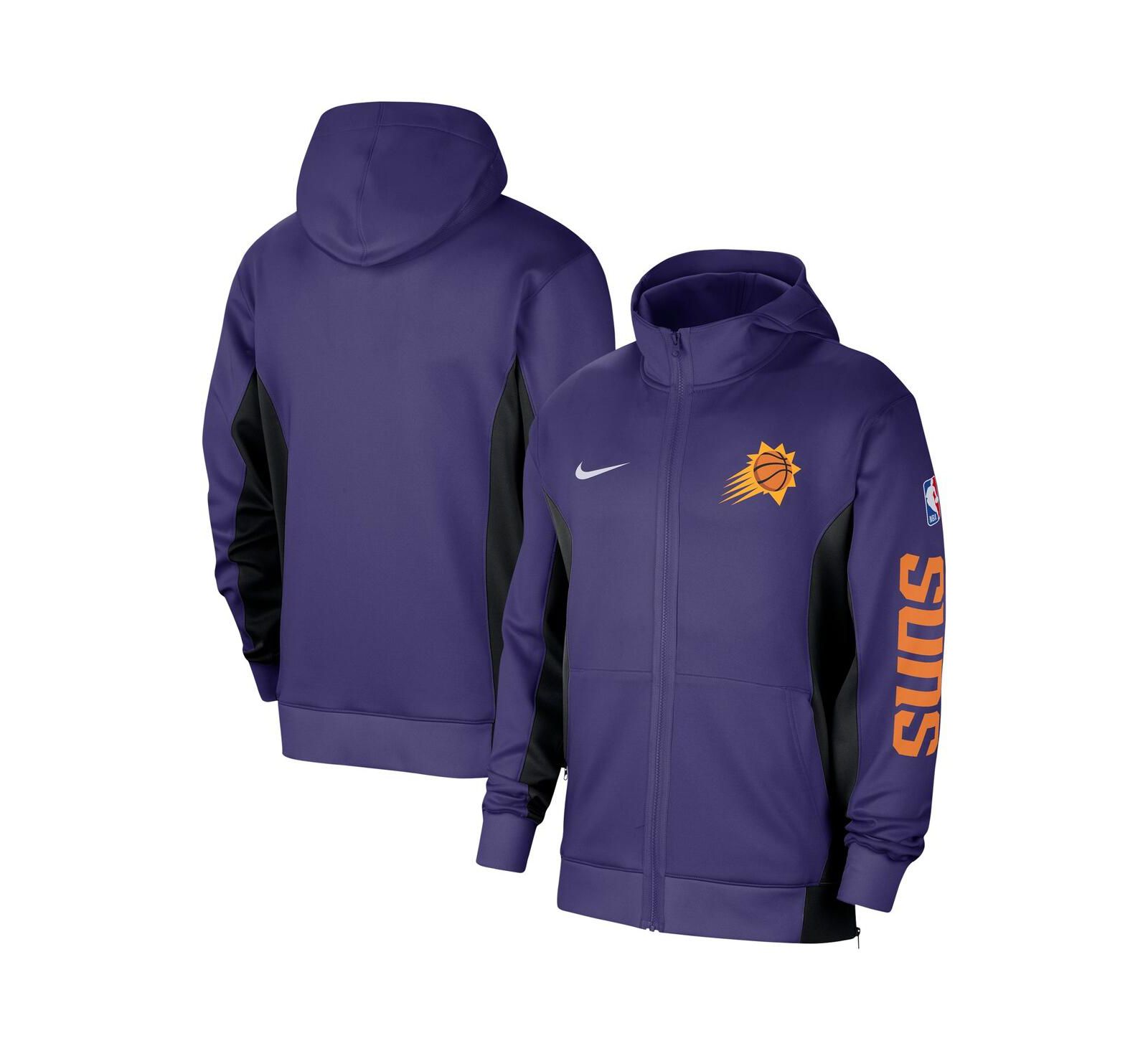 Мужская толстовка Nike Purple Phoenix Suns 2023/24 Authentic Showtime Full-Zip