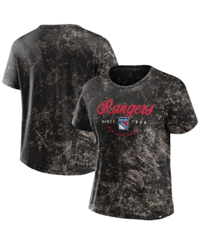 Fanatics Women's Black New York Rangers Breakaway T-Shirt