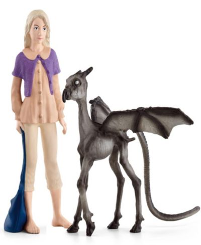 Фигурки Schleich Wizarding World of Harry Potter: Luna Lovegood Baby Thestral