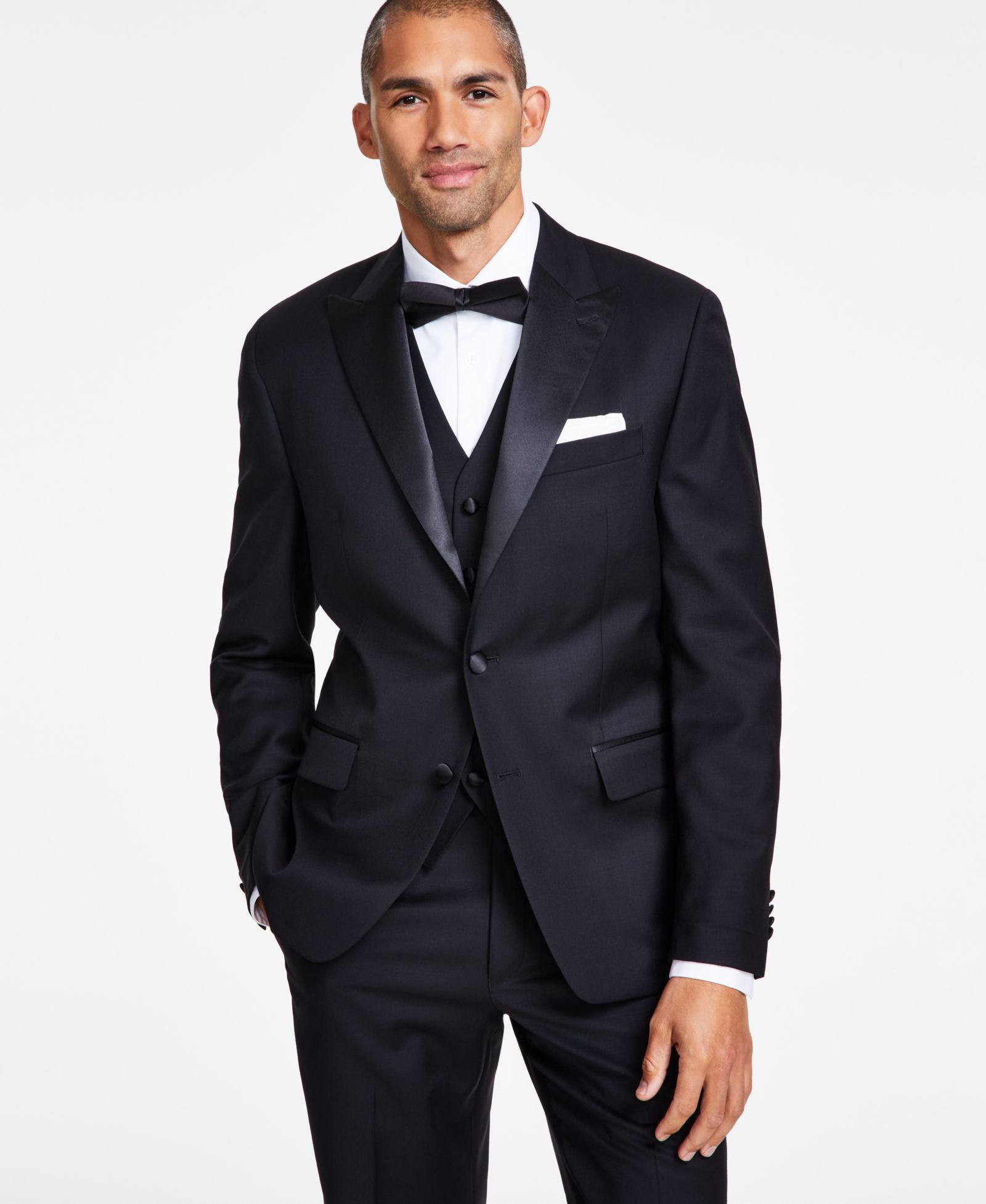 Мужской пиджак Michael Kors Classic-Fit Stretch Tuxedo