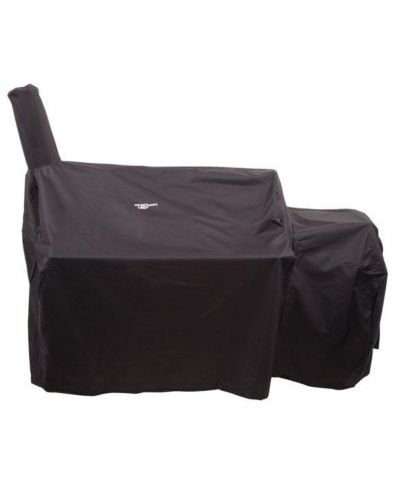 Char-Broil 8694010 33.5 x 58.5 x 38 in. Black Grill Cover for Oklahoma Joes Highland Offset Smoker- pack of 4
