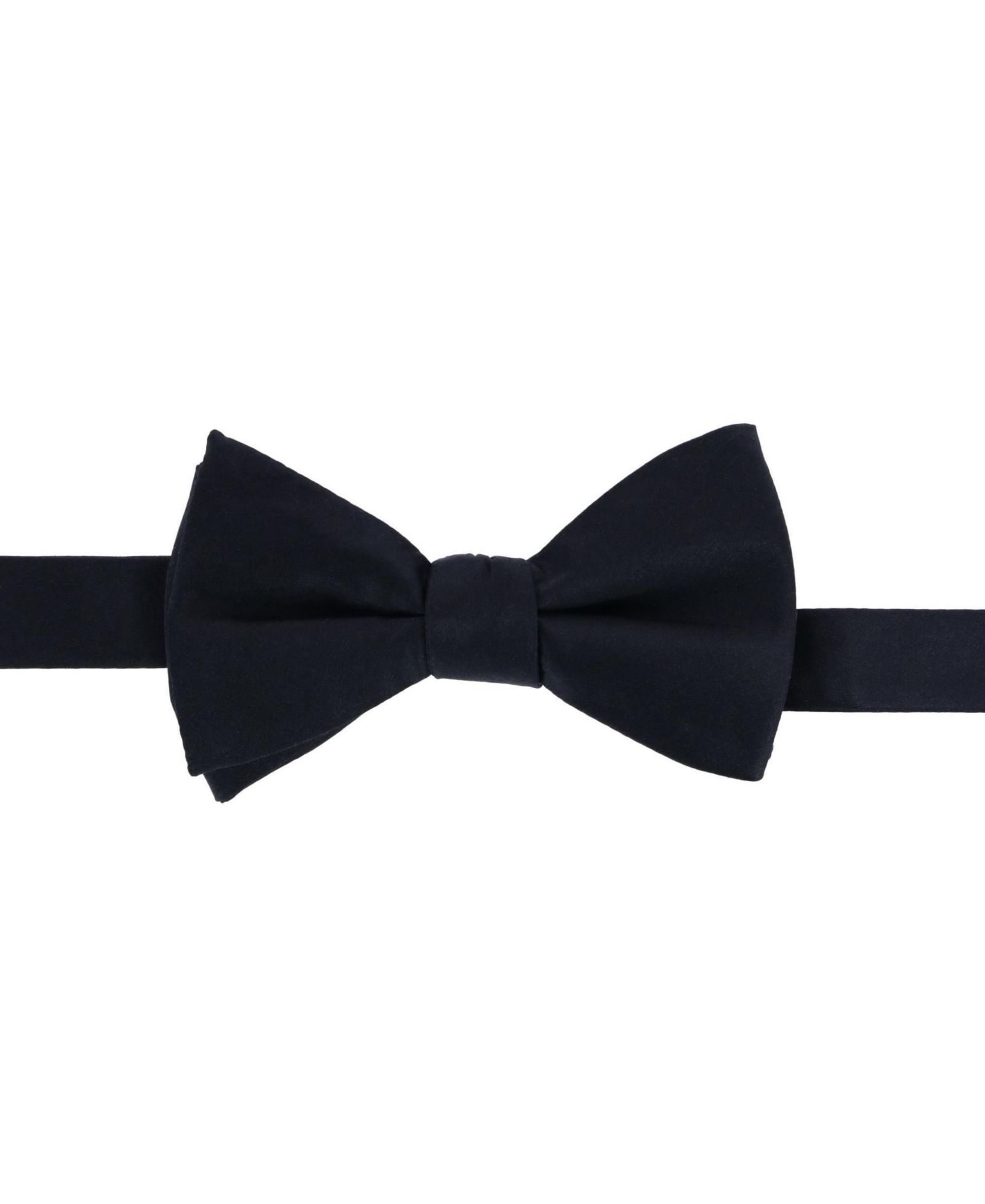 TRAFALGAR Men's Sutton Solid Color Silk Self-Tie Bow Tie
