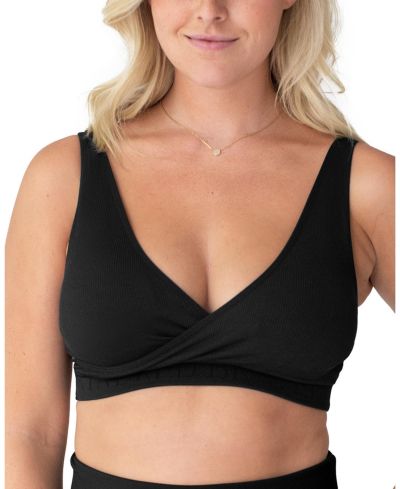 Kindred Bravely Maternity Sublime Adjustable Crossover Nursing & Lounge Bra - Fits 30B-40D
