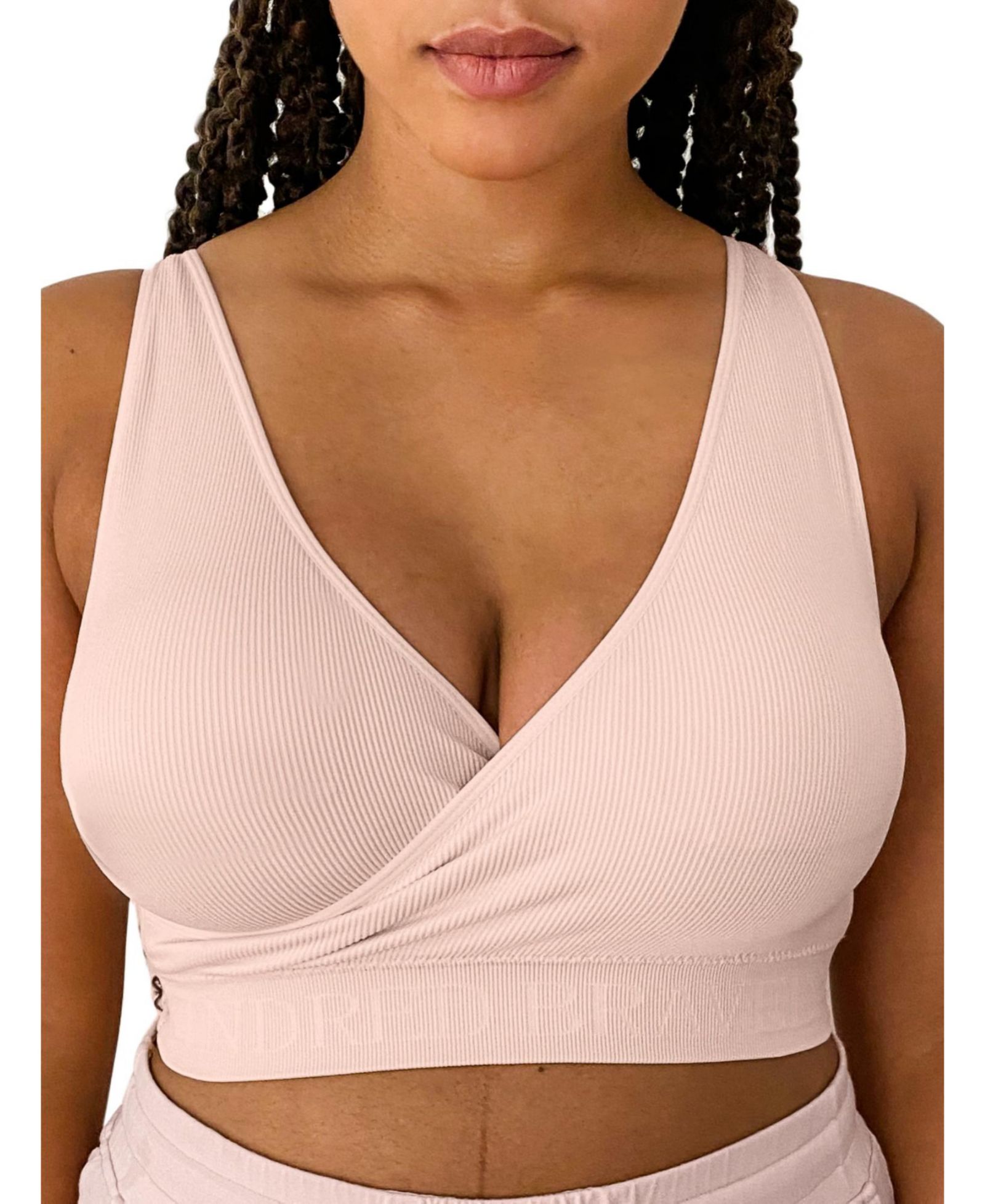 Kindred Bravely Maternity Busty Sublime Adjustable Crossover Nursing & Lounge Bra - Fits 30E-40I