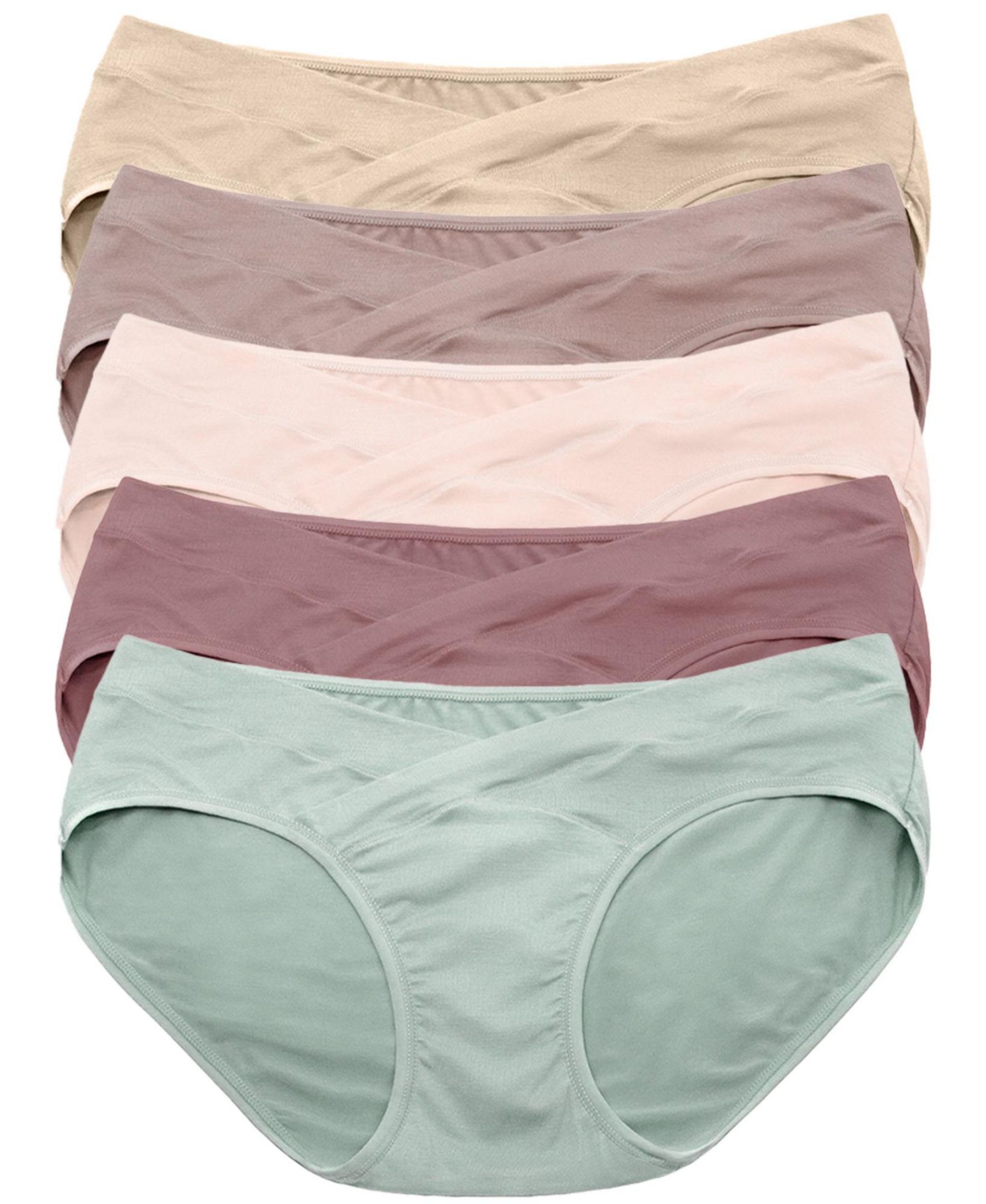 Kindred Bravely Maternity Under-the-Bump Bikini Underwear (5-Pack)