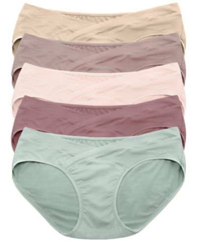 Kindred Bravely Maternity Under-the-Bump Bikini Underwear (5-Pack)