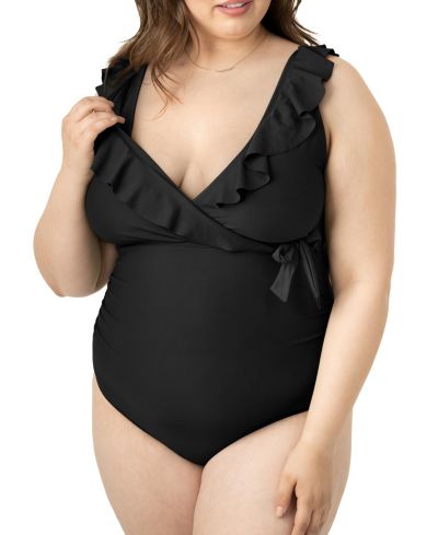 Женский слитный купальник Kindred Bravely Maternity Busty Nursing с защитой UPF 50 (чашки E-I)