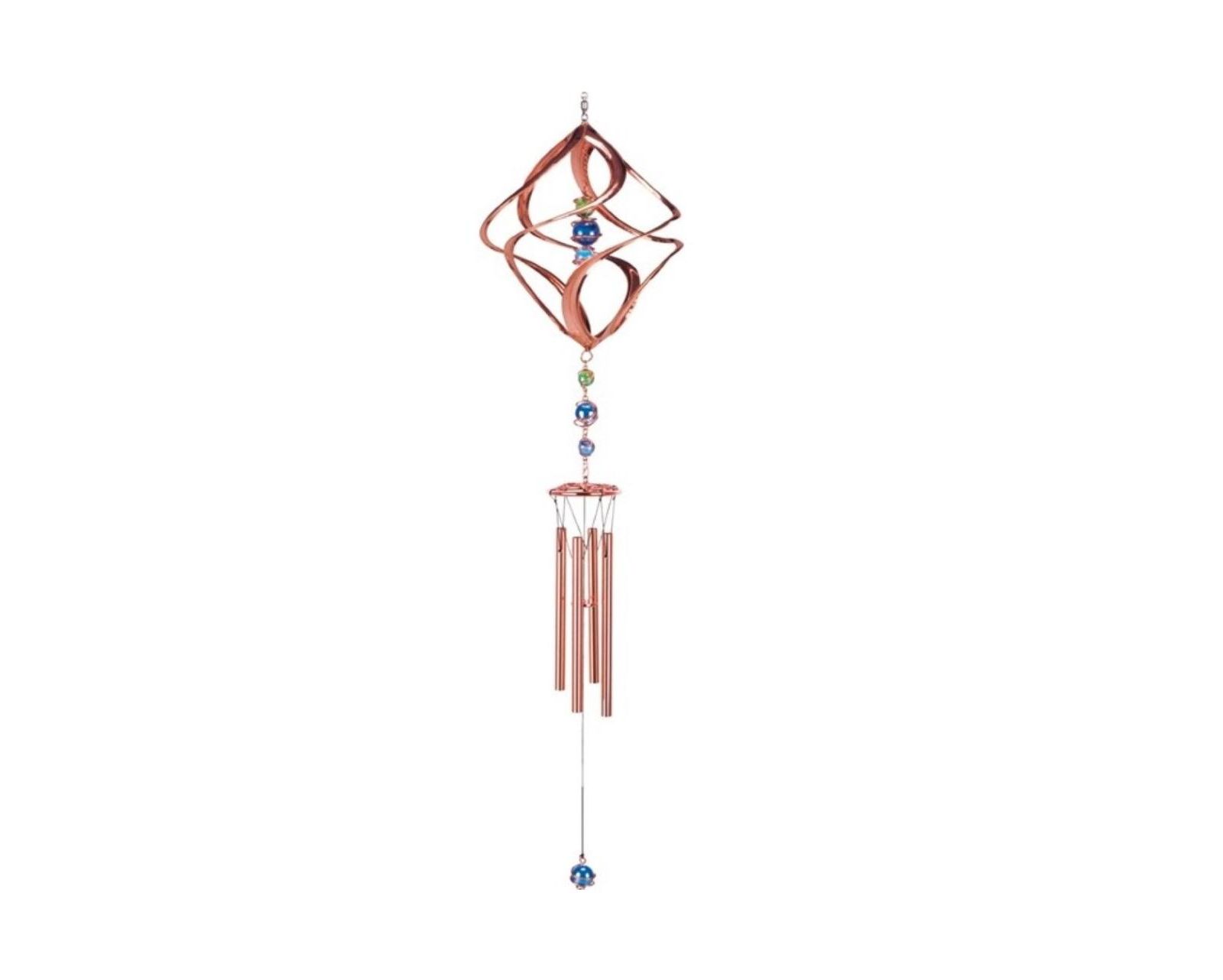 FC Design музыкальная ветряная вертушка Spiral Wind Chime с медным украшением 31"