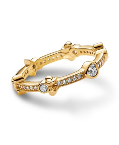 Кольцо Pandora Disney Cubic Zirconia Mickey Mouse Minnie Mouse
