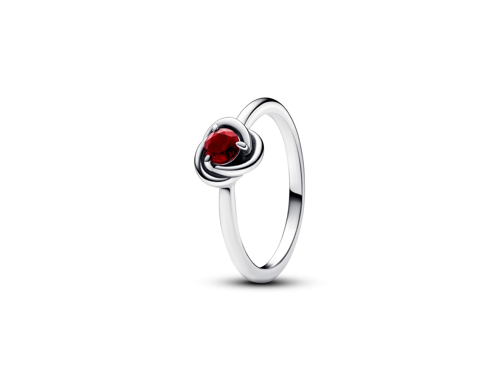 Pandora Sterling Silver Birthday Stone Circle Ring