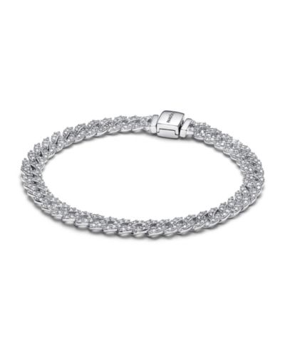 Pandora Timeless Cubic Zirconia Pave Chain Bracelet