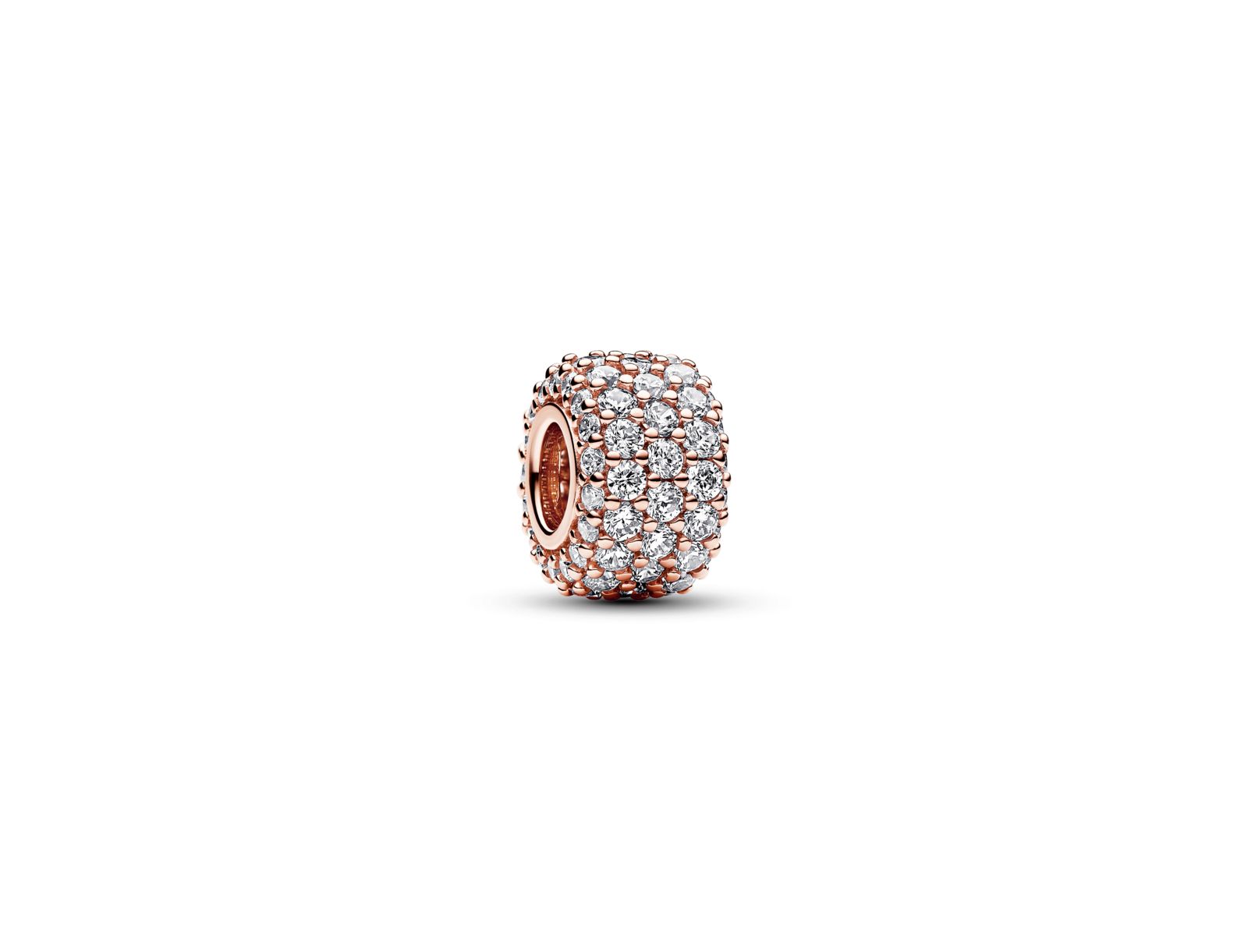 Шарм Pandora Cubic Zirconia Pave Triple-Row