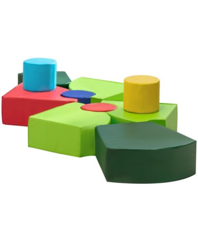 Игровой набор Qaba 10-Piece Rearrangeable Foam Play Set, развивающие игрушки для детей от 18 месяцев