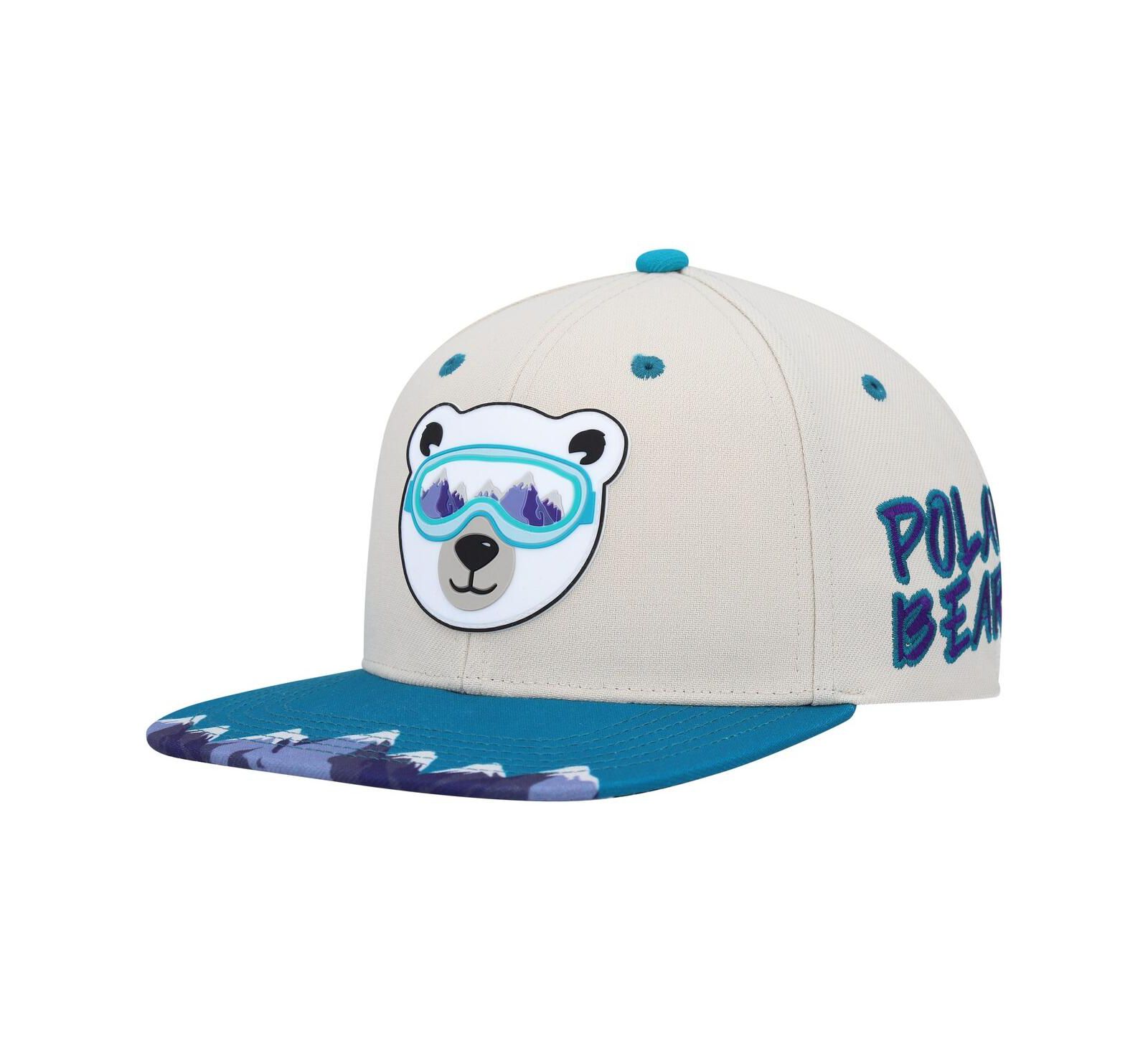 Кепка Explore Big Boys and Girls Explore Cream Polar Bear Snapback