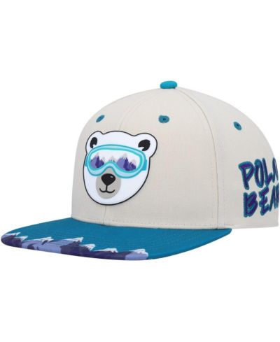 Кепка Explore Big Boys and Girls Explore Cream Polar Bear Snapback