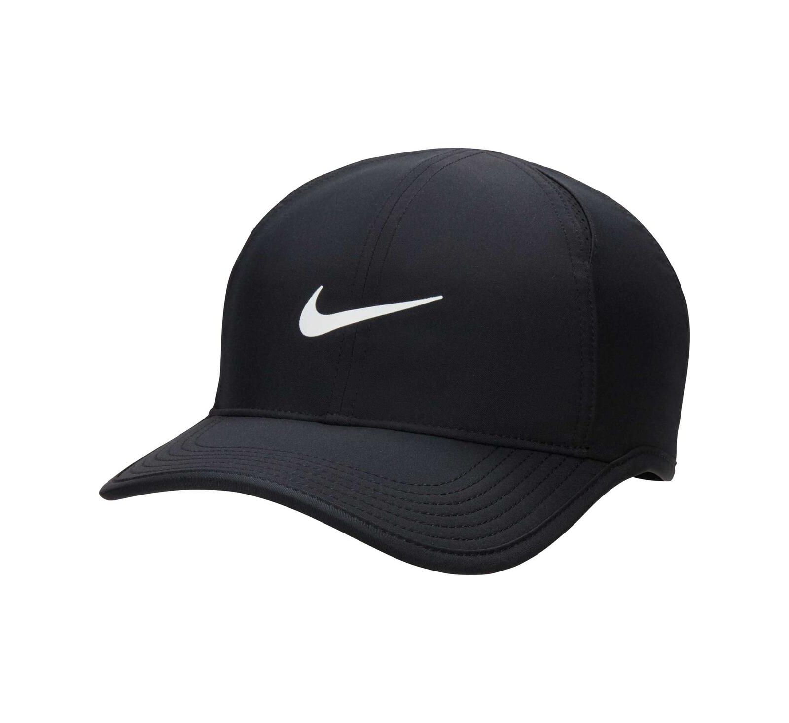 Nike Black Featherlight Club Performance регулируемая кепка для мужчин и женщин
