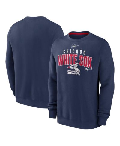 Men's Nike Navy Chicago White Sox Cooperstown Collection Team Shout Out Pullover Sweatshirt