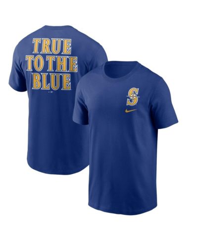Мужская футболка Nike Royal Seattle Mariners True to the Blue Hometown