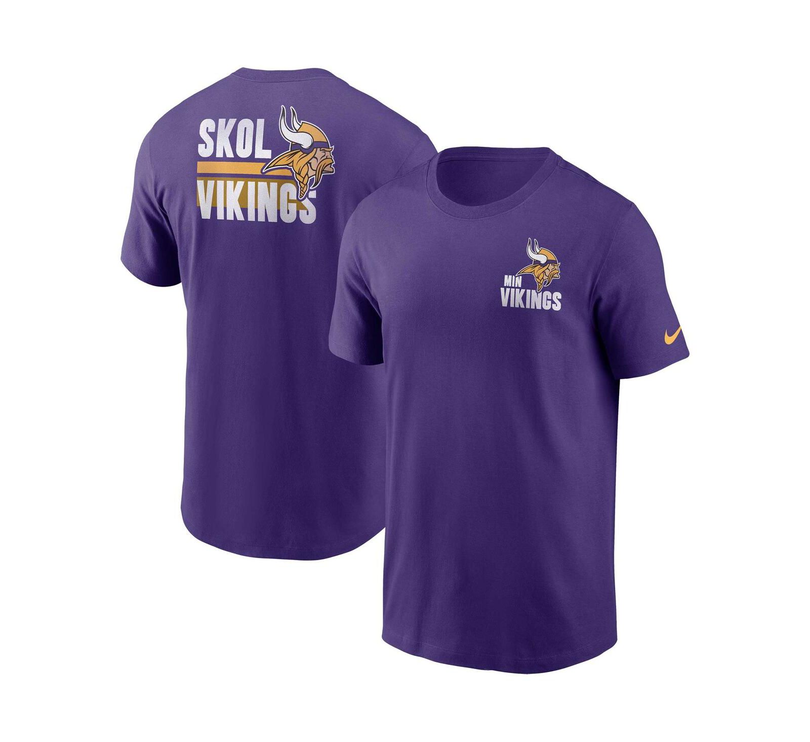 Men's Nike Purple Minnesota Vikings Blitz Essential T-shirt