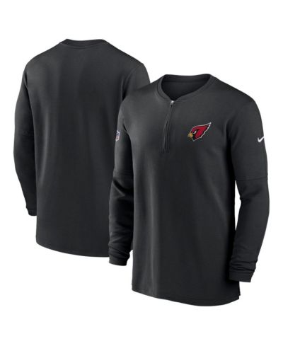 Мужской топ Nike Arizona Cardinals, черный, с длинным рукавом, на молнии, спортивный