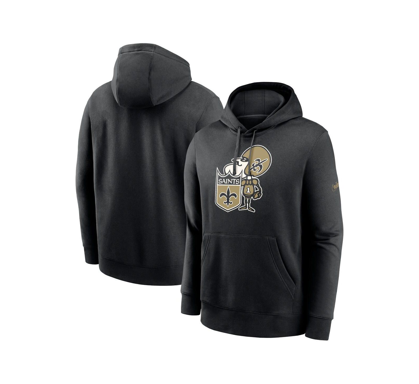 Мужской худи Nike New Orleans Saints Rewind Club