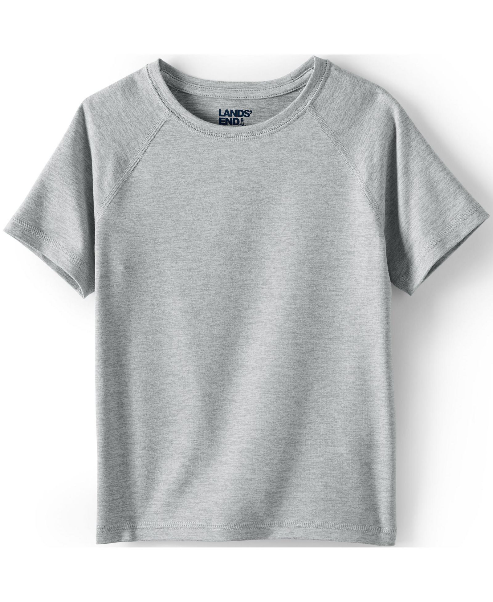 Детская футболка Lands' End School Uniform Short Sleeve Active Tee
