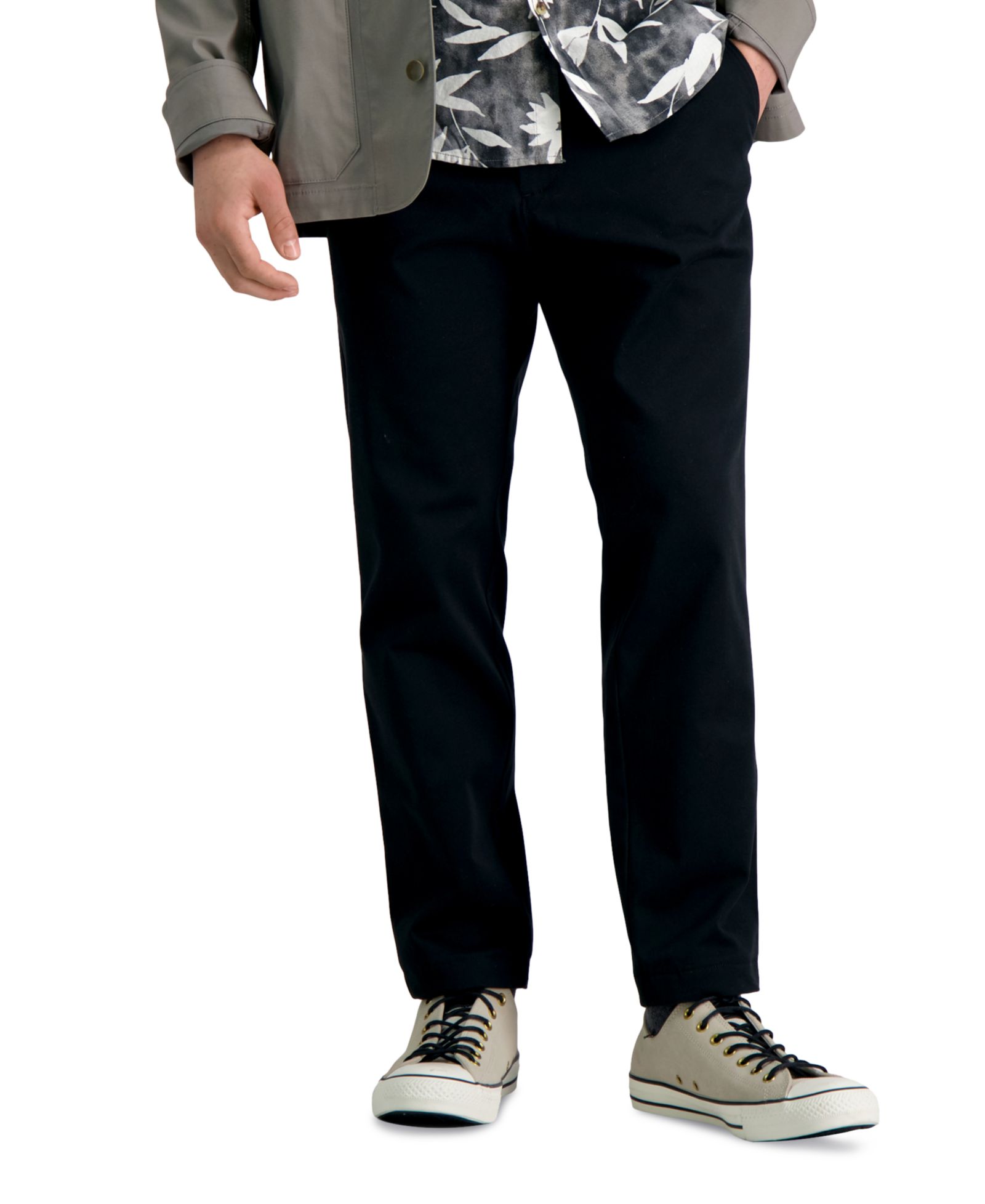 Haggar Men's Slim-Fit Life Khaki™ Comfort Pants