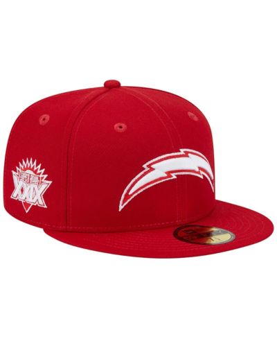 Мужская кепка New Era Los Angeles Chargers Super Bowl XXIX Main Patch 59FIFTY Fitted