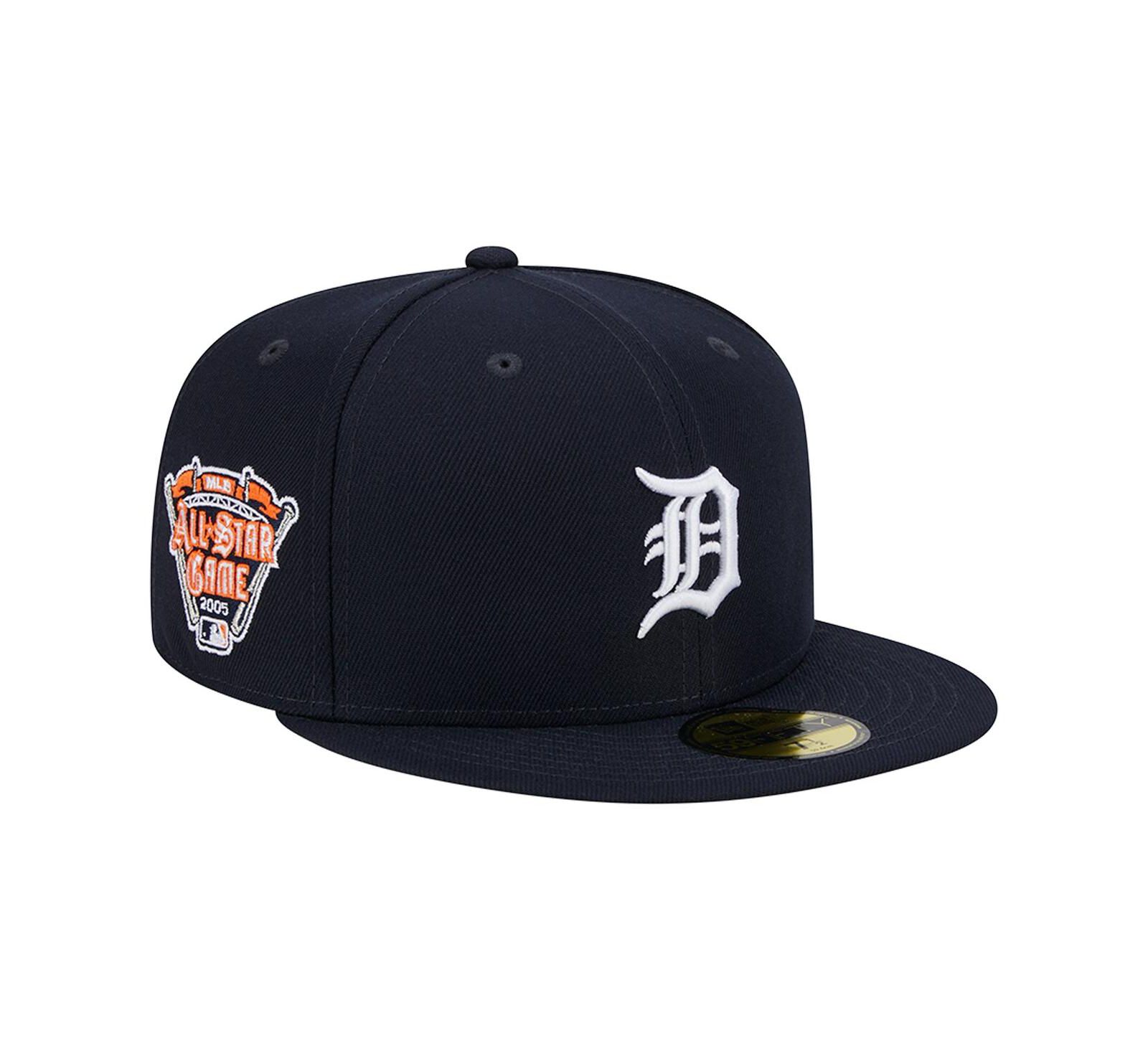 Men's New Era Navy Detroit Tigers 2005 All Star Game Team Color 59FIFTY Fitted Hat